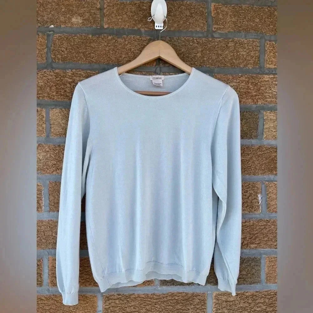 MALO ITALIAN CASHMERE BLEND SWEATER XS